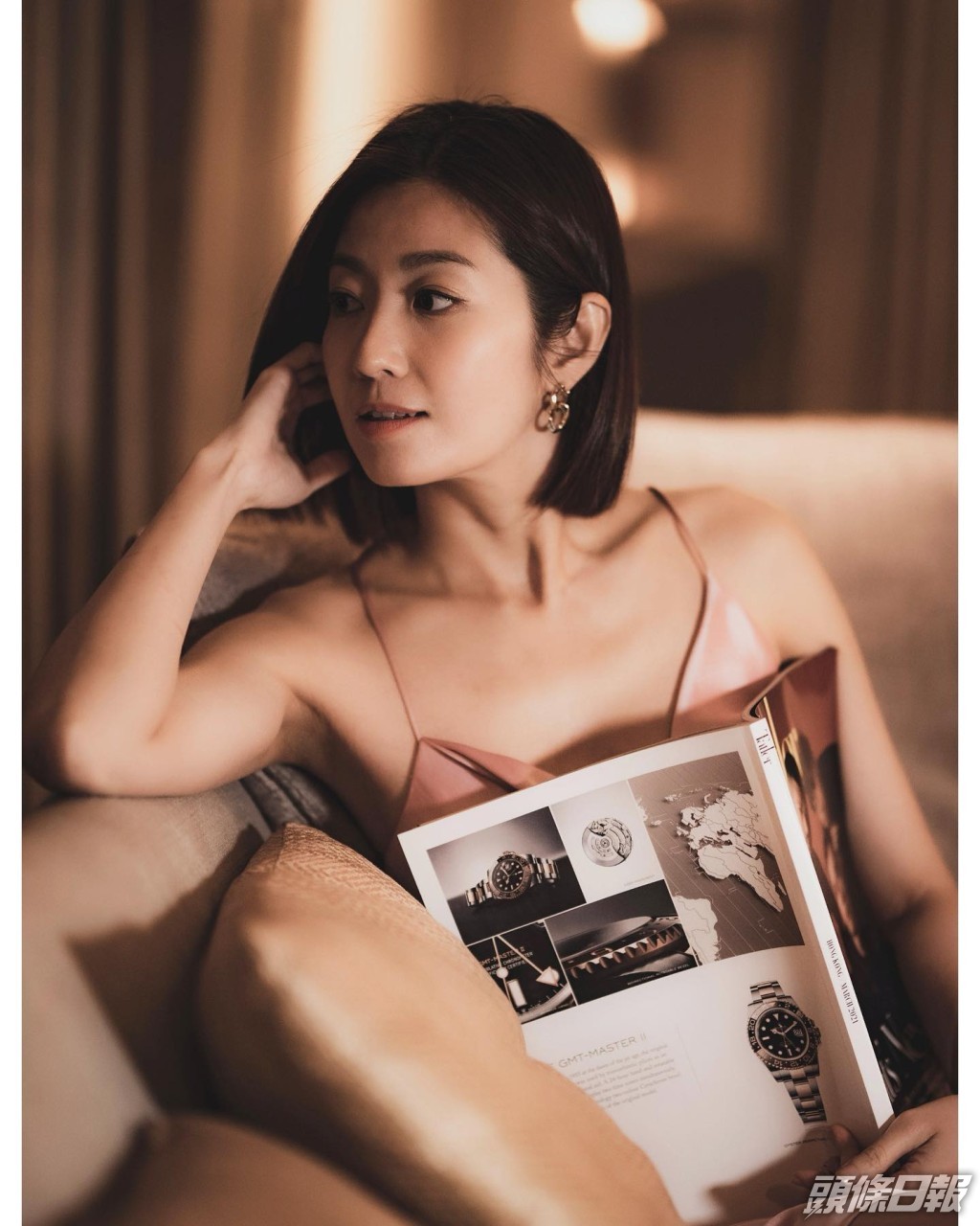 陳自瑤不時在社交網貼性感相，吸引到不少網民注意。